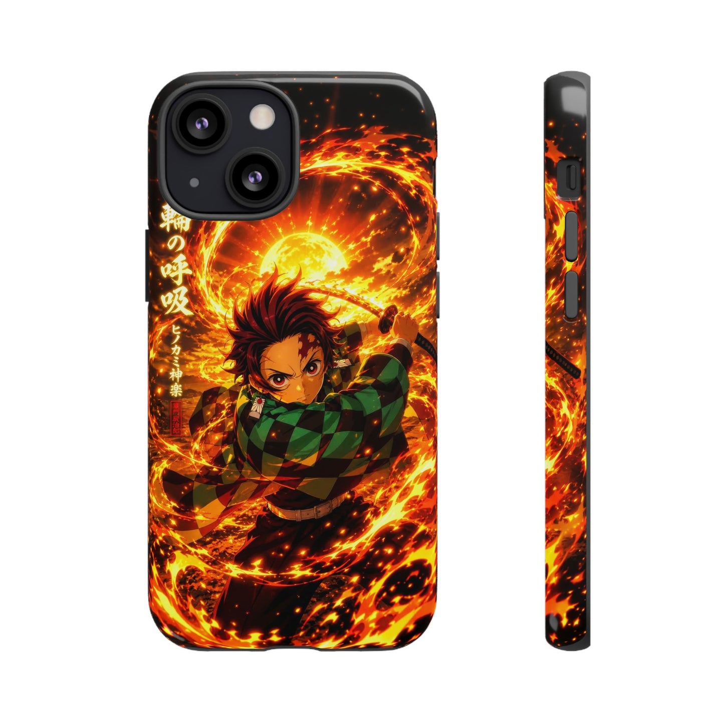 Kamado Tanjiro - Demon Slayer Anime Graphic Tough Phone Cases
