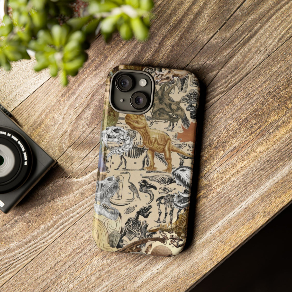 Aesthetic Dinosaur Case - Vintage Jurassic World Graphic Tough Phone Cases