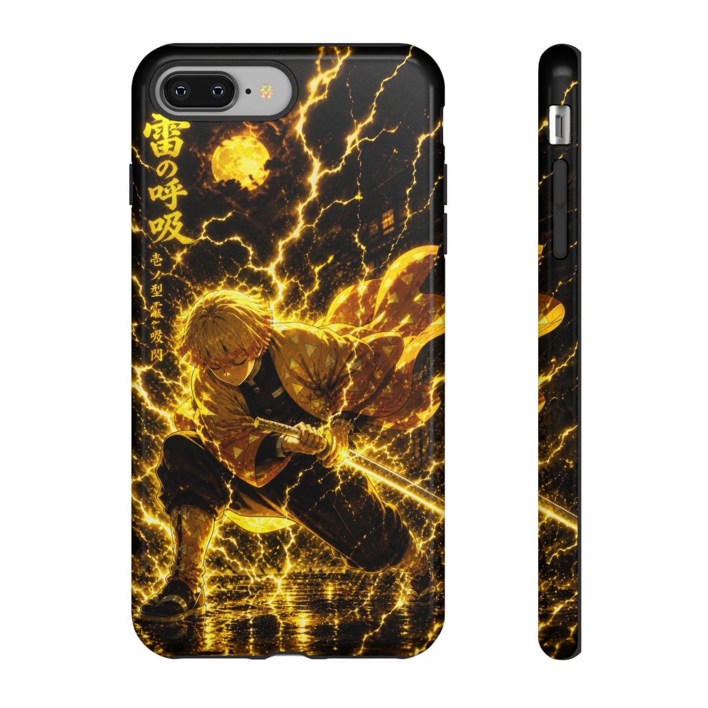 Zenitsu Agatsuma - Demon Slayer Anime Graphic Tough Phone Cases