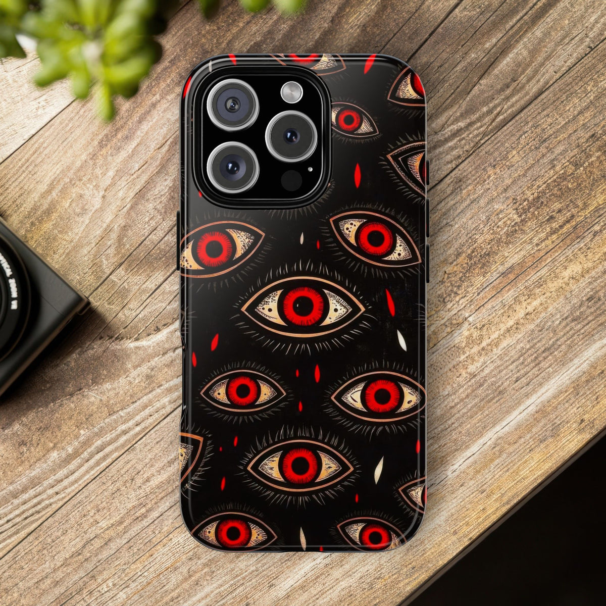 The Eyes Trippy Psychedelic Graphic Tough Phone Cases