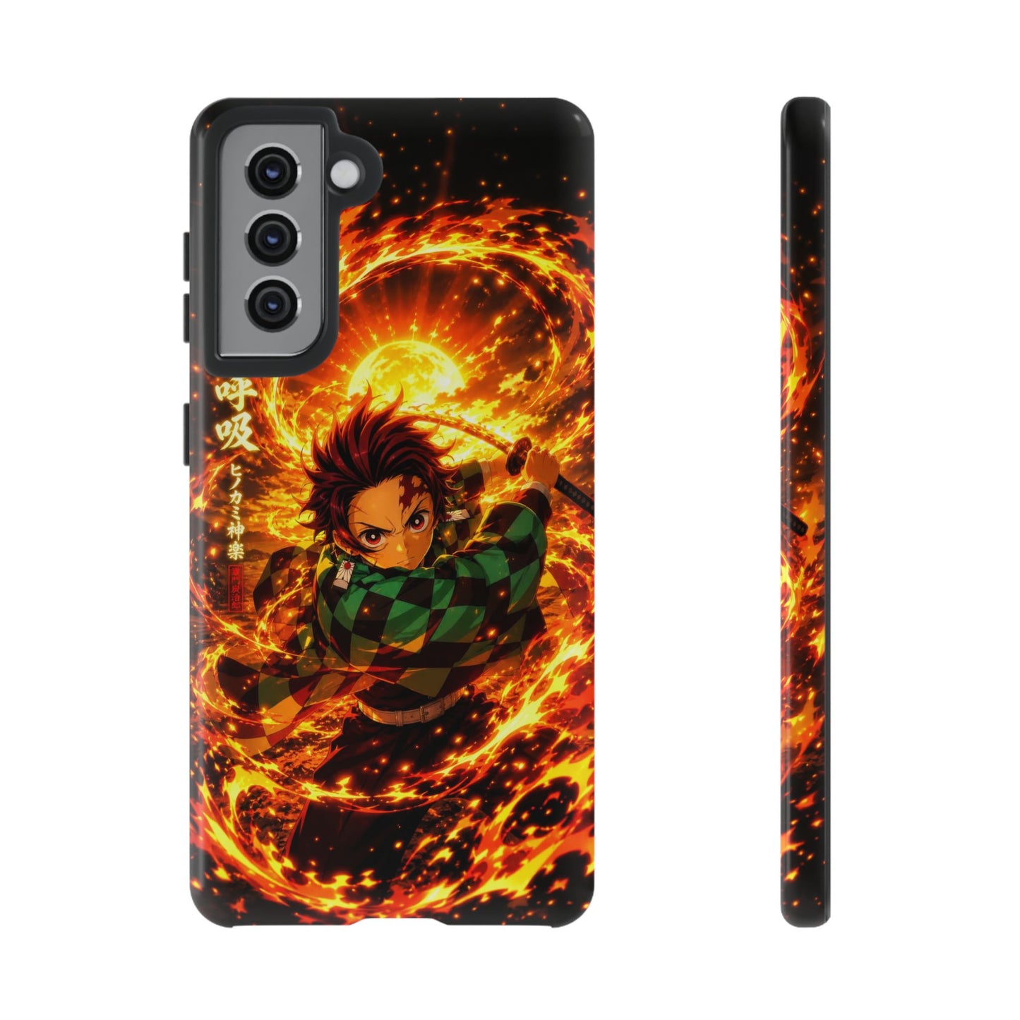 Kamado Tanjiro - Demon Slayer Anime Graphic Tough Phone Cases