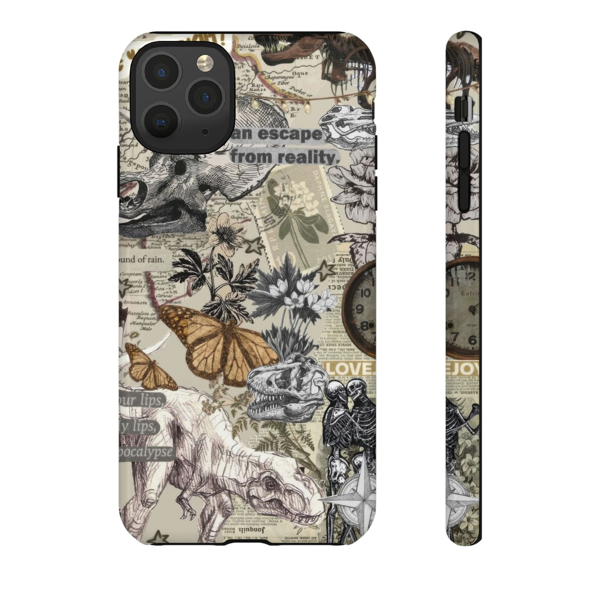 Aesthetic Dinosaur Case - Vintage Jurassic World Graphic Tough Phone Cases