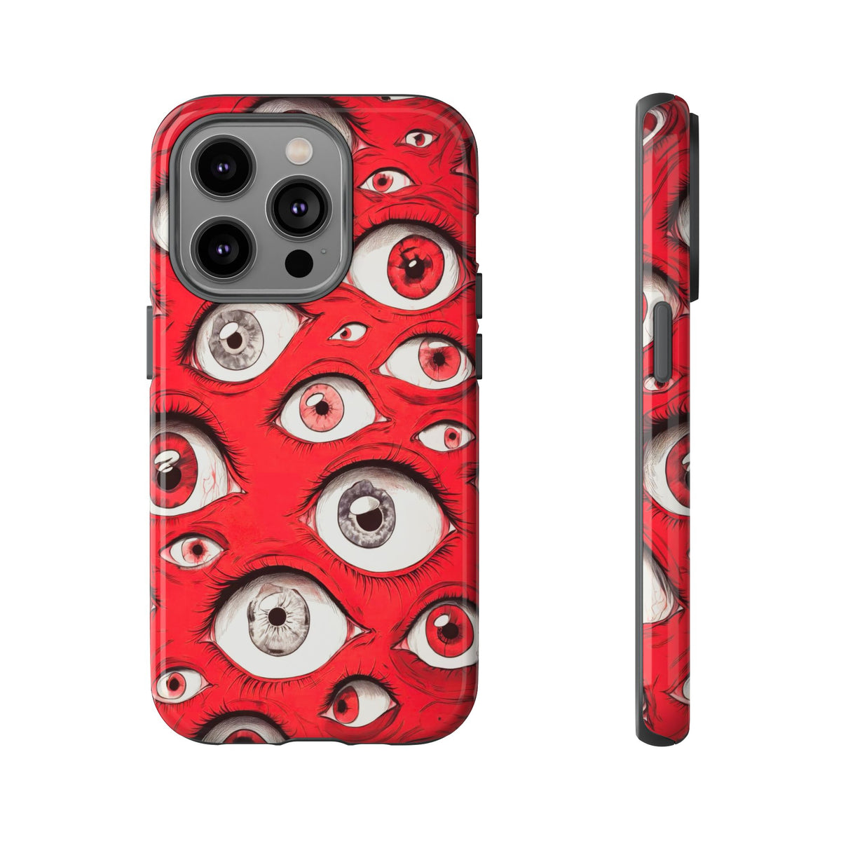 The Eyes Trippy Psychedelic Graphic Tough Phone Cases