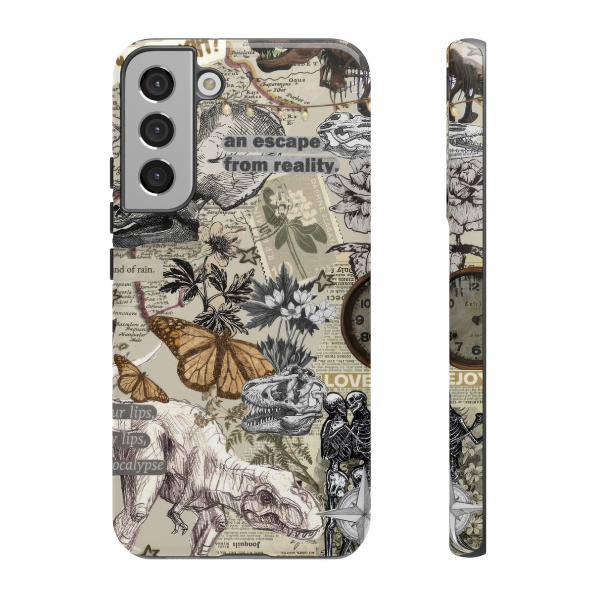 Aesthetic Dinosaur Case - Vintage Jurassic World Graphic Tough Phone Cases