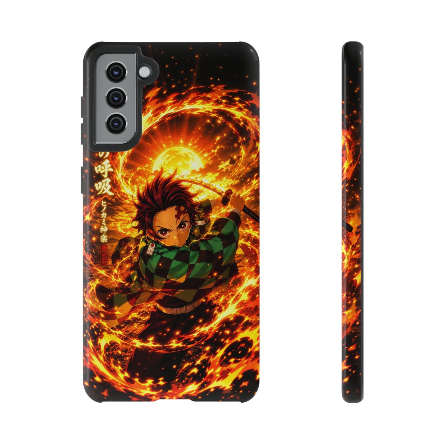 Kamado Tanjiro - Demon Slayer Anime Graphic Tough Phone Cases