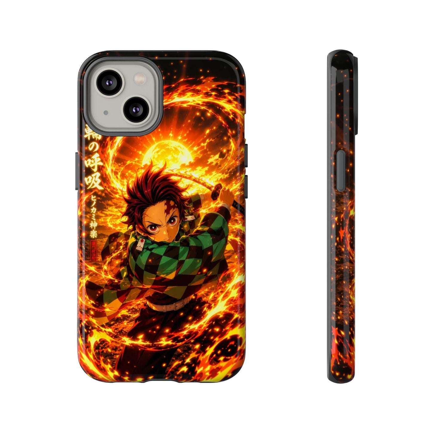 Kamado Tanjiro - Demon Slayer Anime Graphic Tough Phone Cases