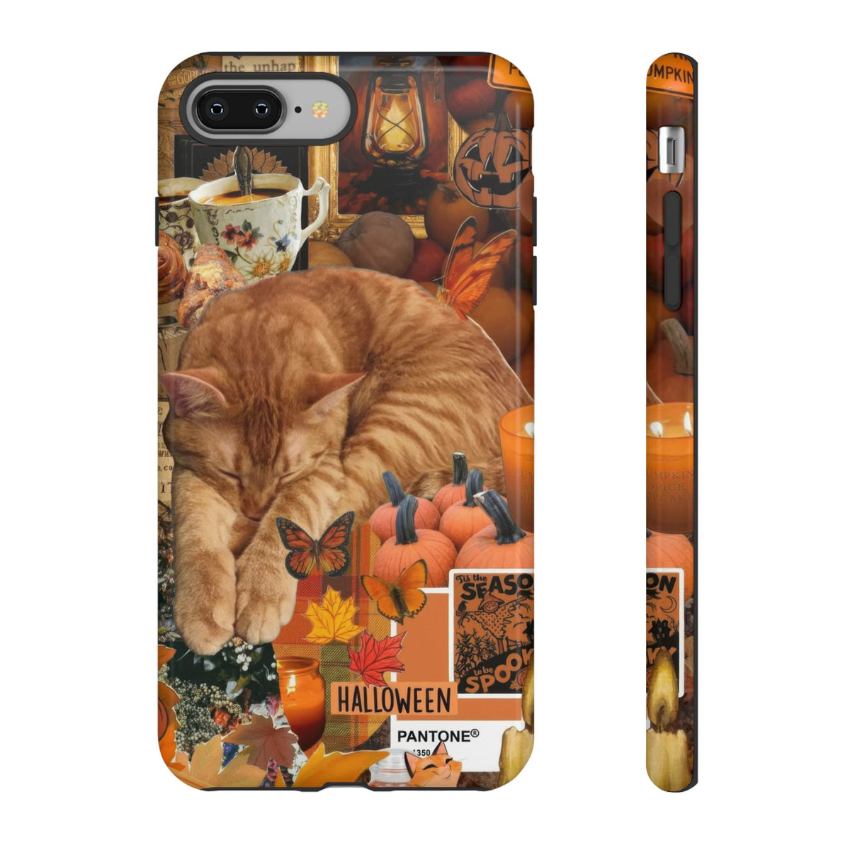 Aesthetic Cats Case - Vintage Kitty Graphic Tough Phone Cases