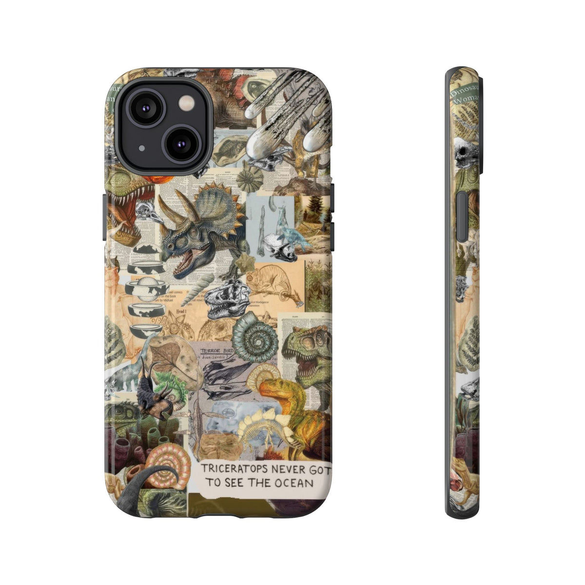 Aesthetic Dinosaur Case - Vintage Jurassic World Graphic Tough Phone Cases