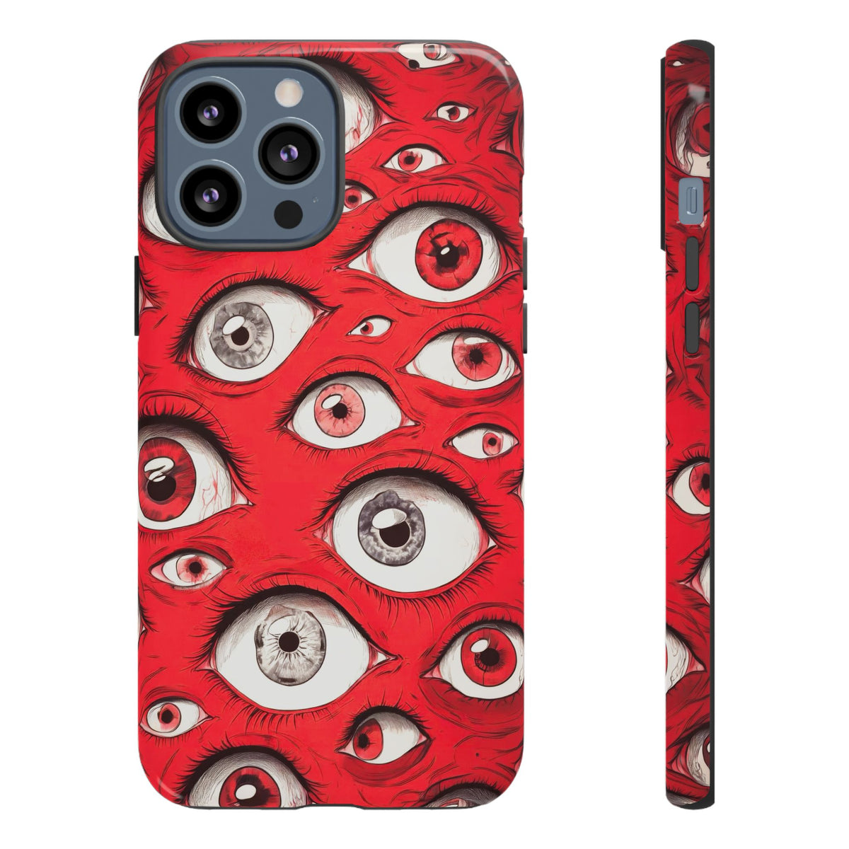 The Eyes Trippy Psychedelic Graphic Tough Phone Cases