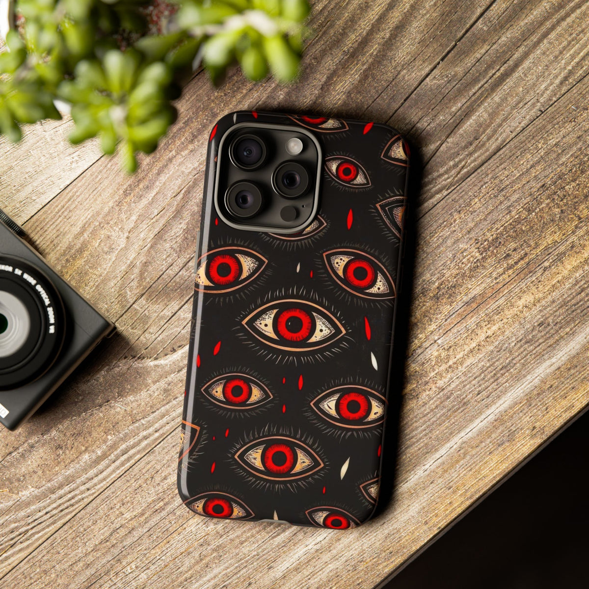 The Eyes Trippy Psychedelic Graphic Tough Phone Cases