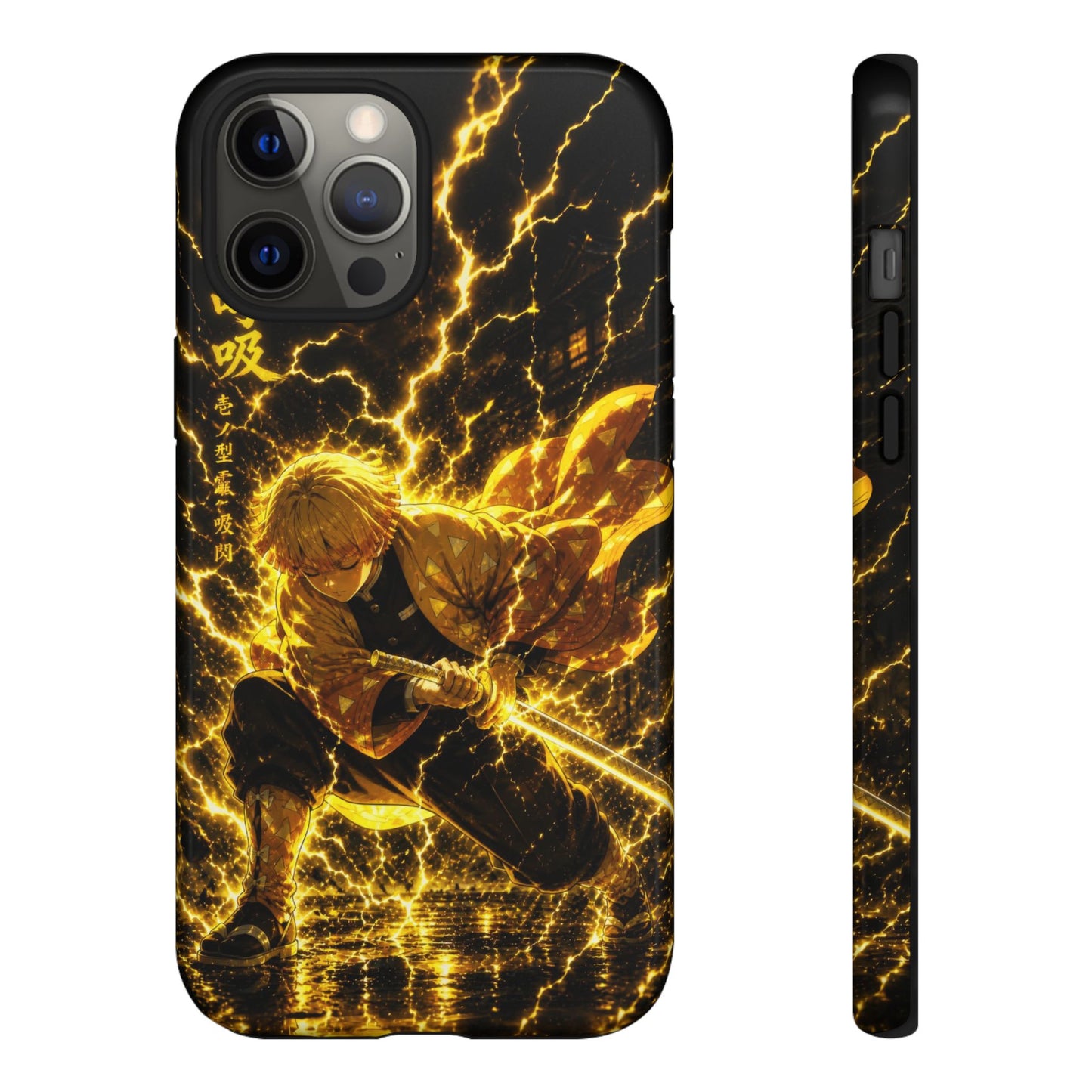 Zenitsu Agatsuma - Demon Slayer Anime Graphic Tough Phone Cases