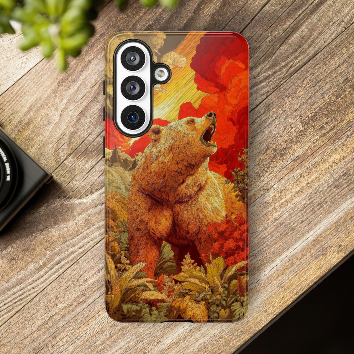 The Bear - Wild Life Series Graphic Tough Phone Cases