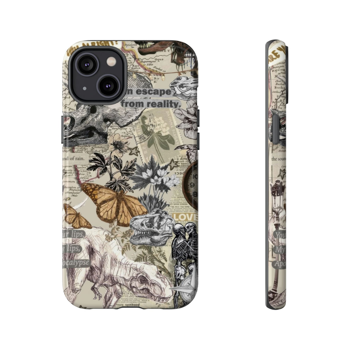 Aesthetic Dinosaur Case - Vintage Jurassic World Graphic Tough Phone Cases