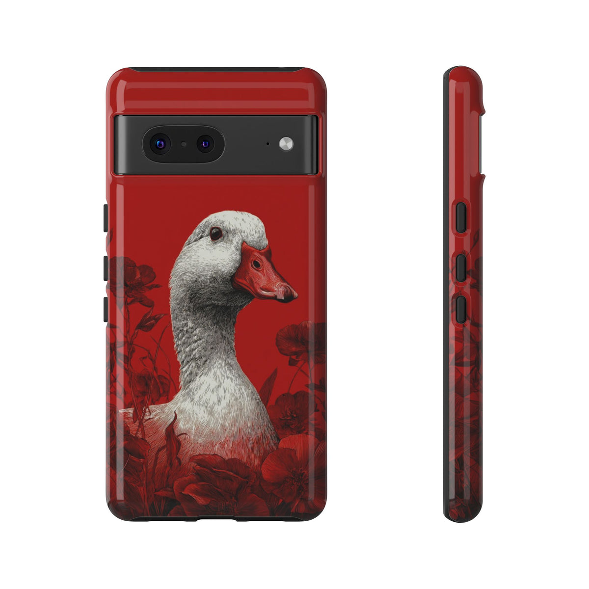 The Goose - Etching Style Series Graphic Tough Phone Cases