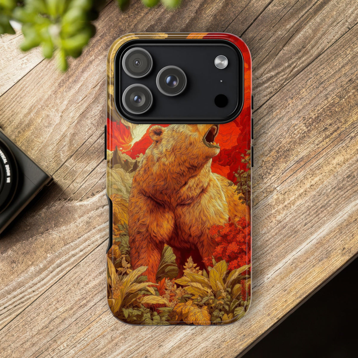 The Bear - Wild Life Series Graphic Tough Phone Cases