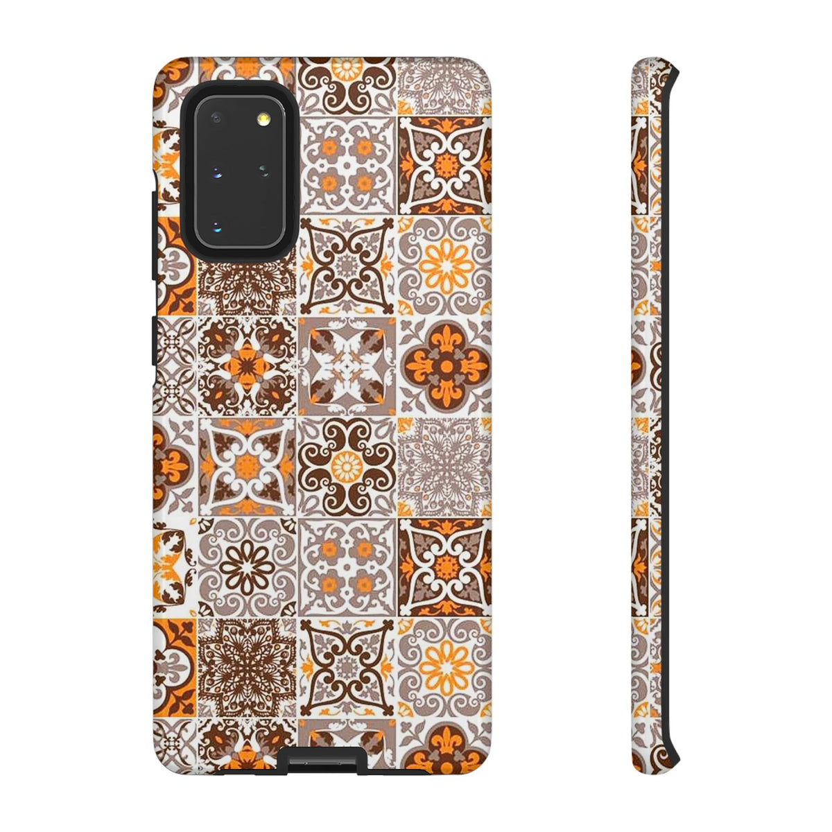 Vintage Mosaic Tile Graphic Tough Phone Cases