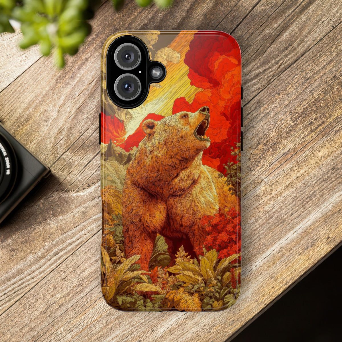 The Bear - Wild Life Series Graphic Tough Phone Cases