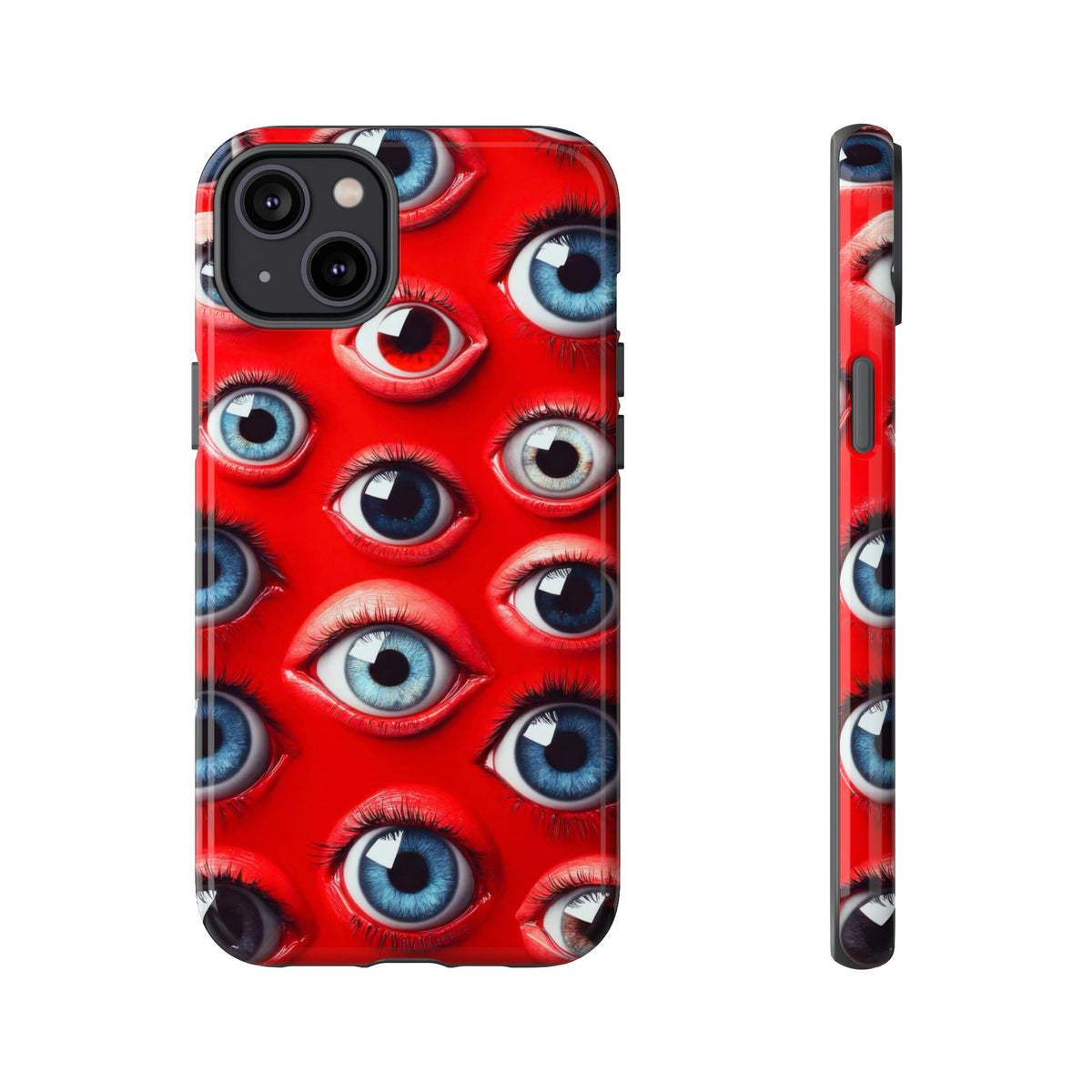 The Eyes Trippy Psychedelic Graphic Tough Phone Cases