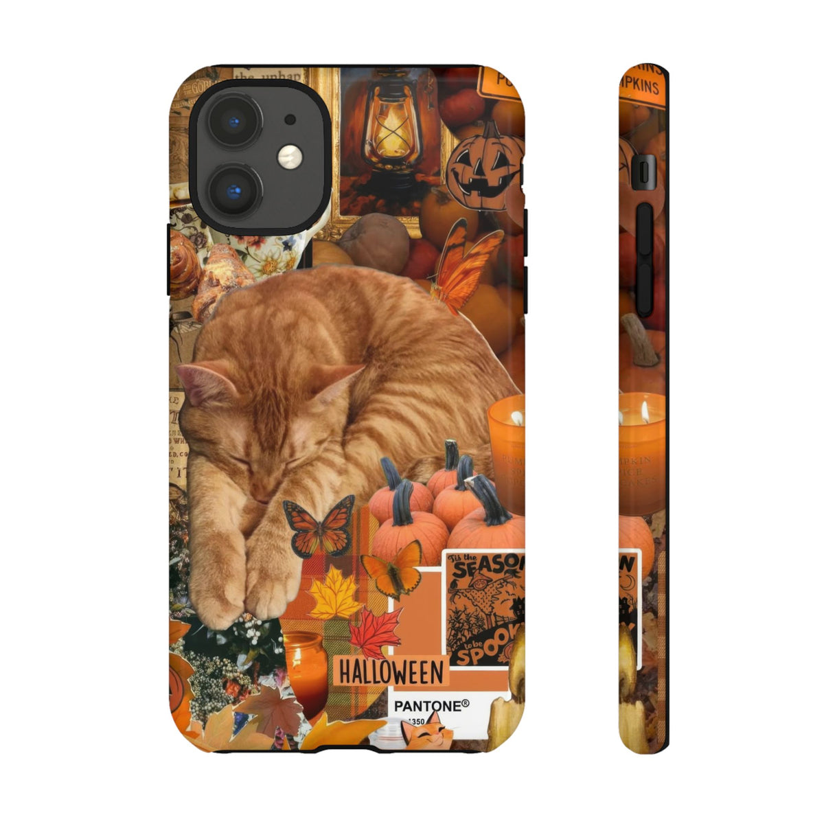Aesthetic Cats Case - Vintage Kitty Graphic Tough Phone Cases
