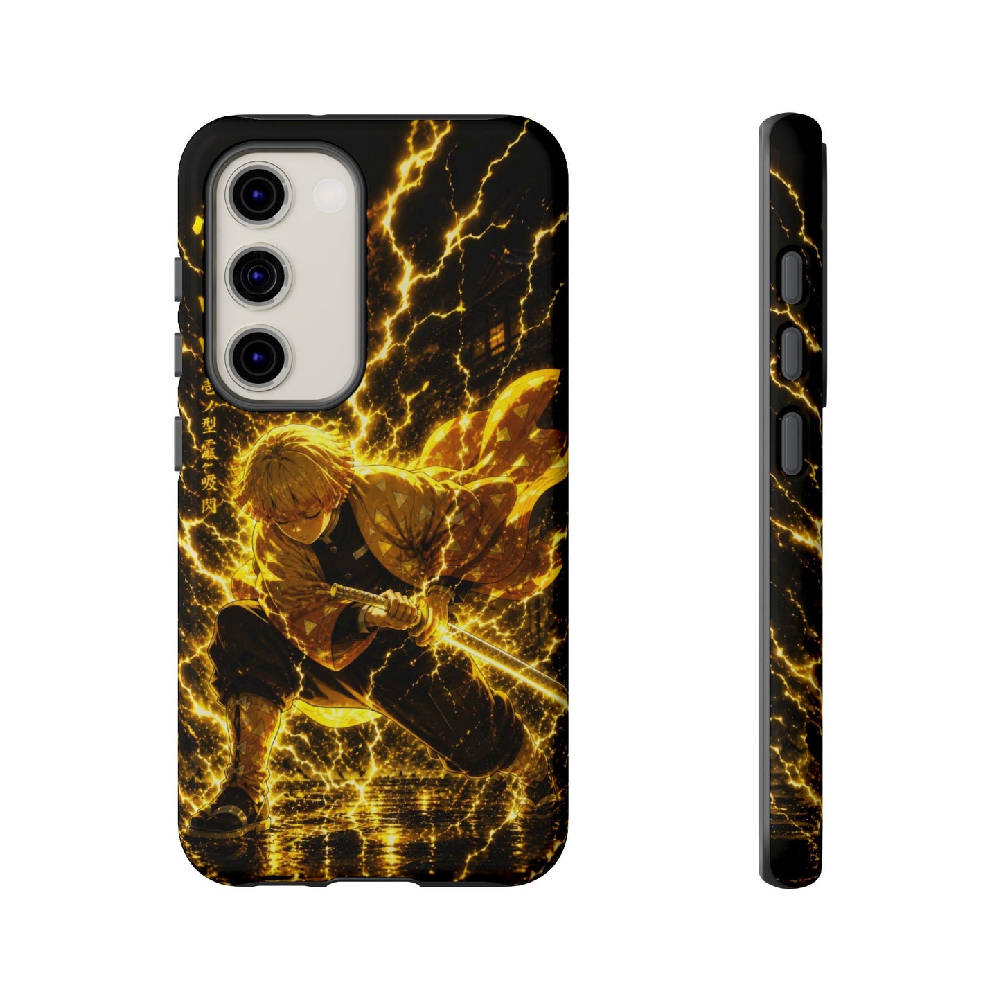 Zenitsu Agatsuma - Demon Slayer Anime Graphic Tough Phone Cases