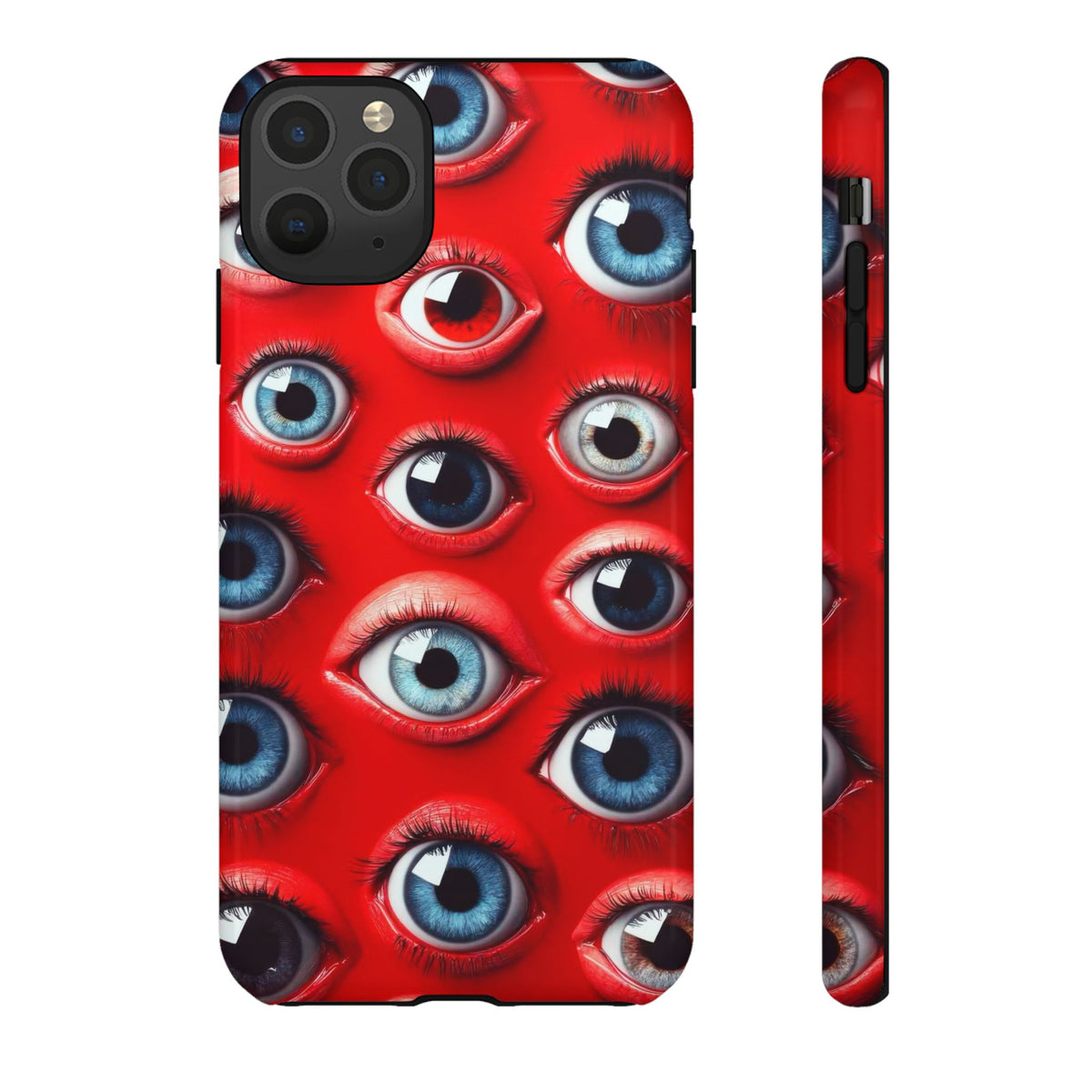 The Eyes Trippy Psychedelic Graphic Tough Phone Cases