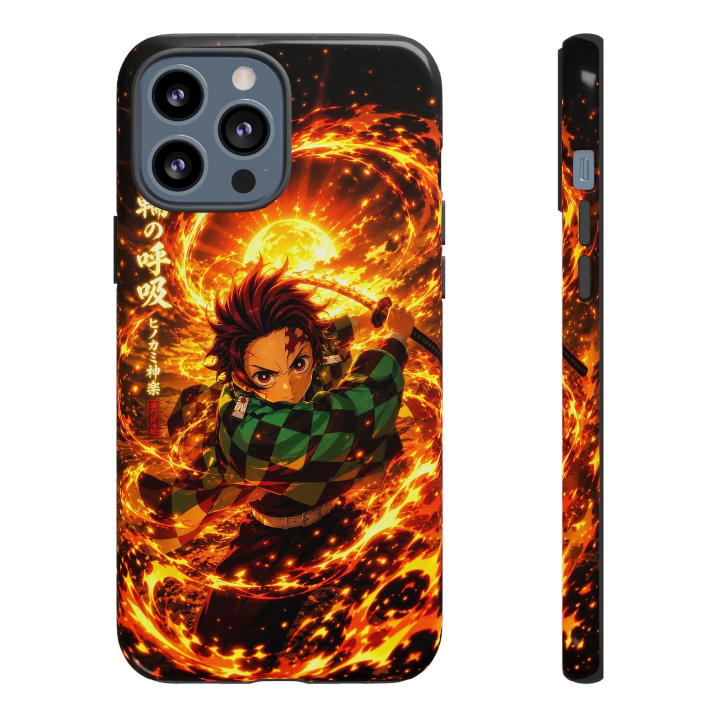 Kamado Tanjiro - Demon Slayer Anime Graphic Tough Phone Cases