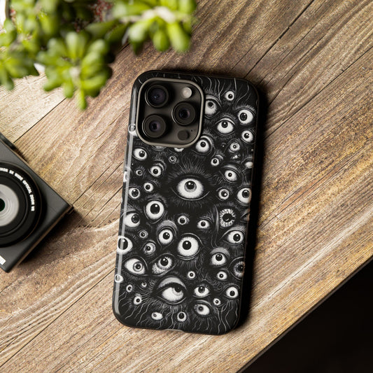The Eyes Trippy Psychedelic Graphic Tough Phone Cases