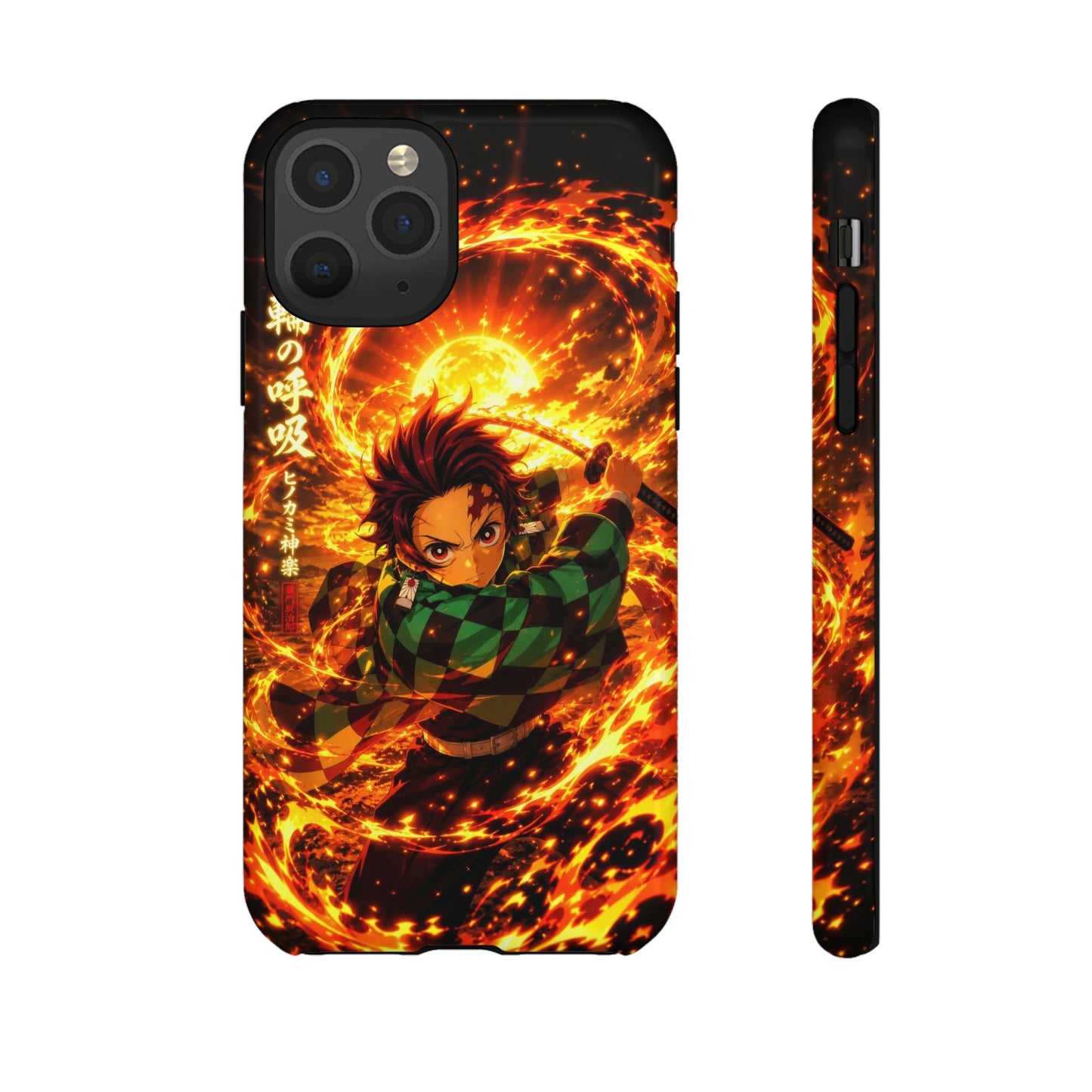 Kamado Tanjiro - Demon Slayer Anime Graphic Tough Phone Cases