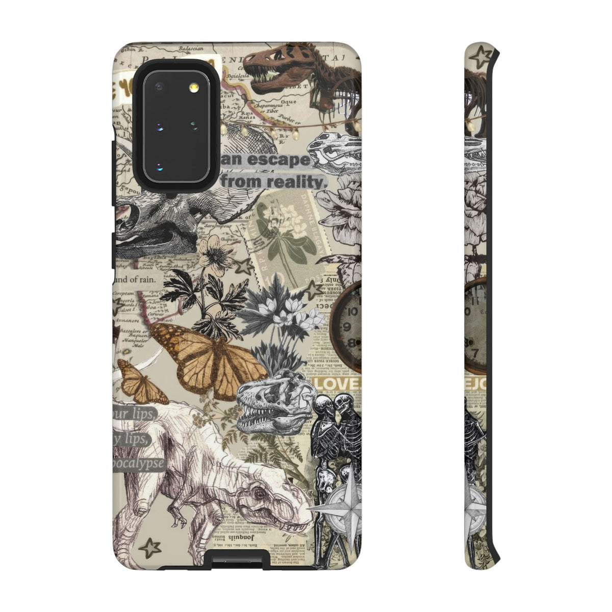 Aesthetic Dinosaur Case - Vintage Jurassic World Graphic Tough Phone Cases