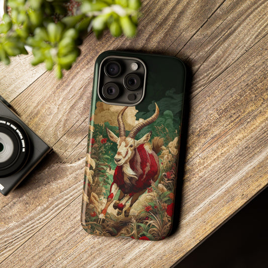 The Goat - Wild Life Series Graphic Tough Phone Cases