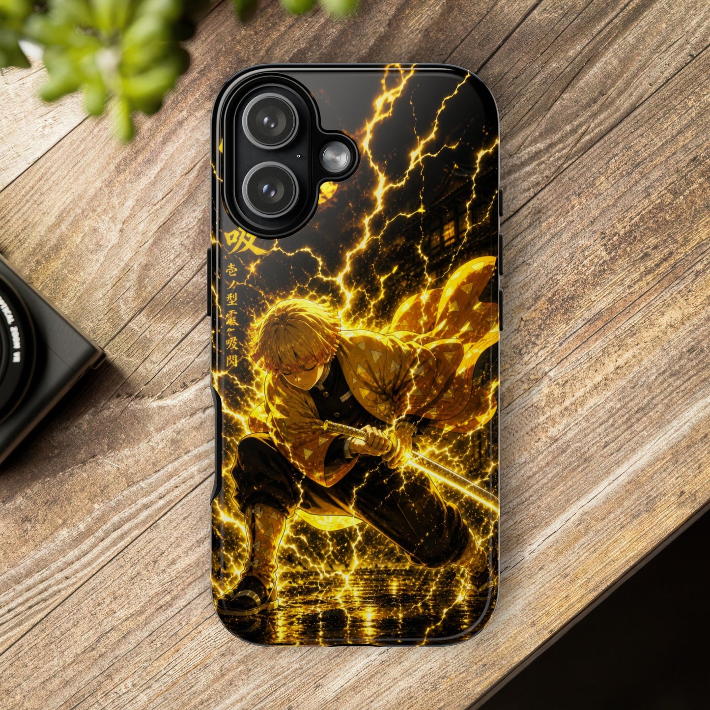 Zenitsu Agatsuma - Demon Slayer Anime Graphic Tough Phone Cases