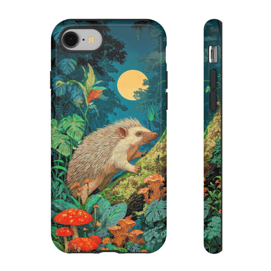 The Hedgehog - Wild Life Series Graphic Tough Phone Cases