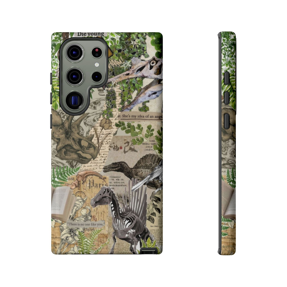 Aesthetic Dinosaur Case - Vintage Jurassic World Graphic Tough Phone Cases