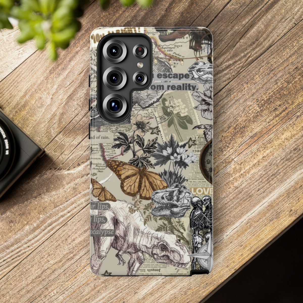 Aesthetic Dinosaur Case - Vintage Jurassic World Graphic Tough Phone Cases