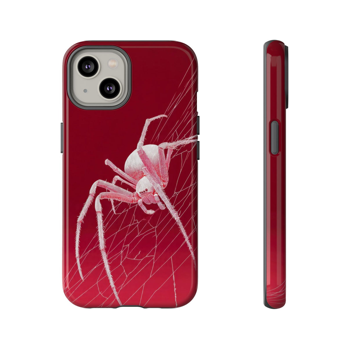 The Spider - Etching Style Series Graphic Tough Phone Cases