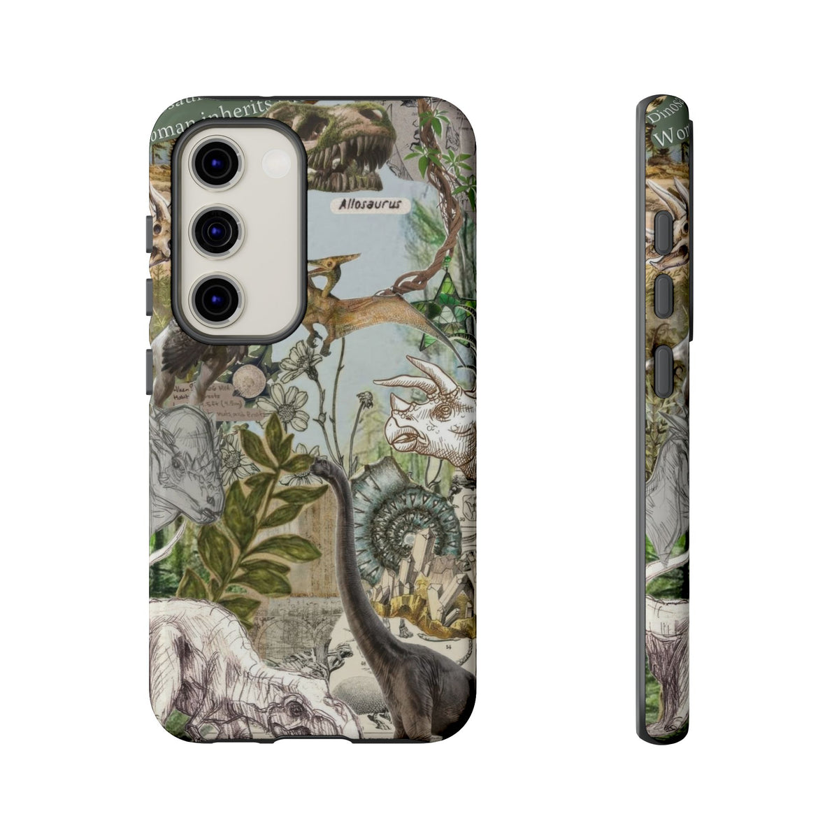 Aesthetic Dinosaur Case - Vintage Jurassic World Graphic Tough Phone Cases
