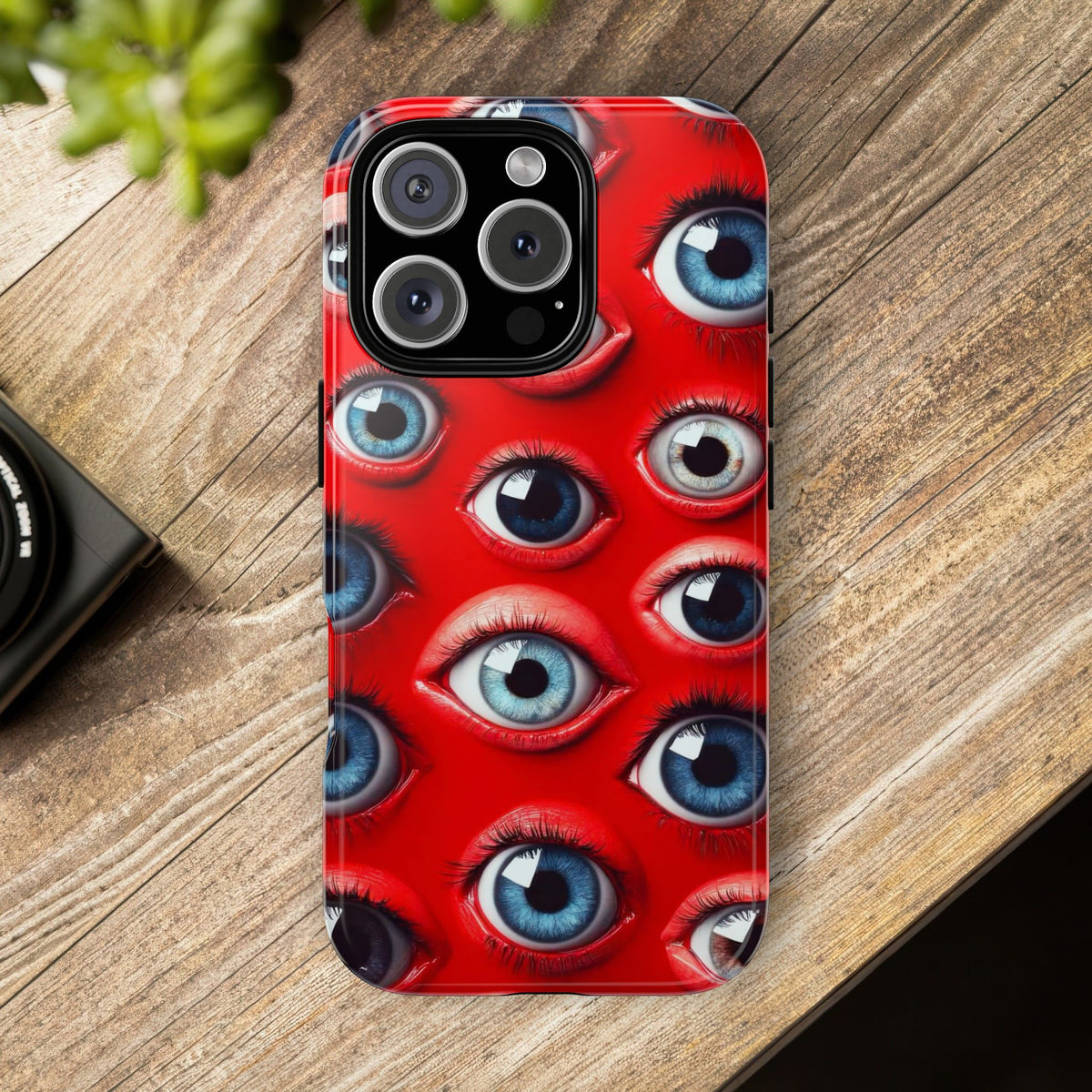 The Eyes Trippy Psychedelic Graphic Tough Phone Cases