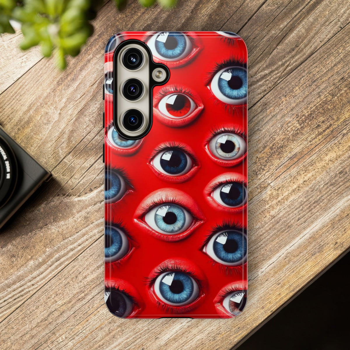 The Eyes Trippy Psychedelic Graphic Tough Phone Cases