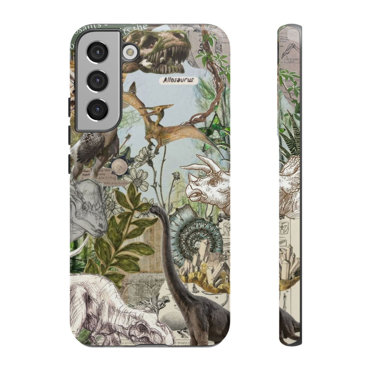 Aesthetic Dinosaur Case - Vintage Jurassic World Graphic Tough Phone Cases