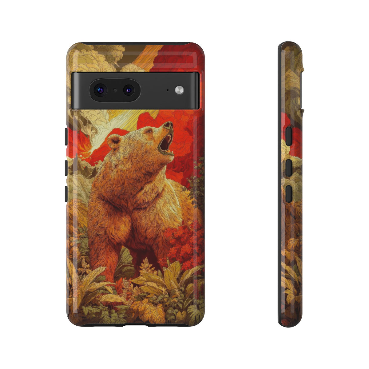 The Bear - Wild Life Series Graphic Tough Phone Cases