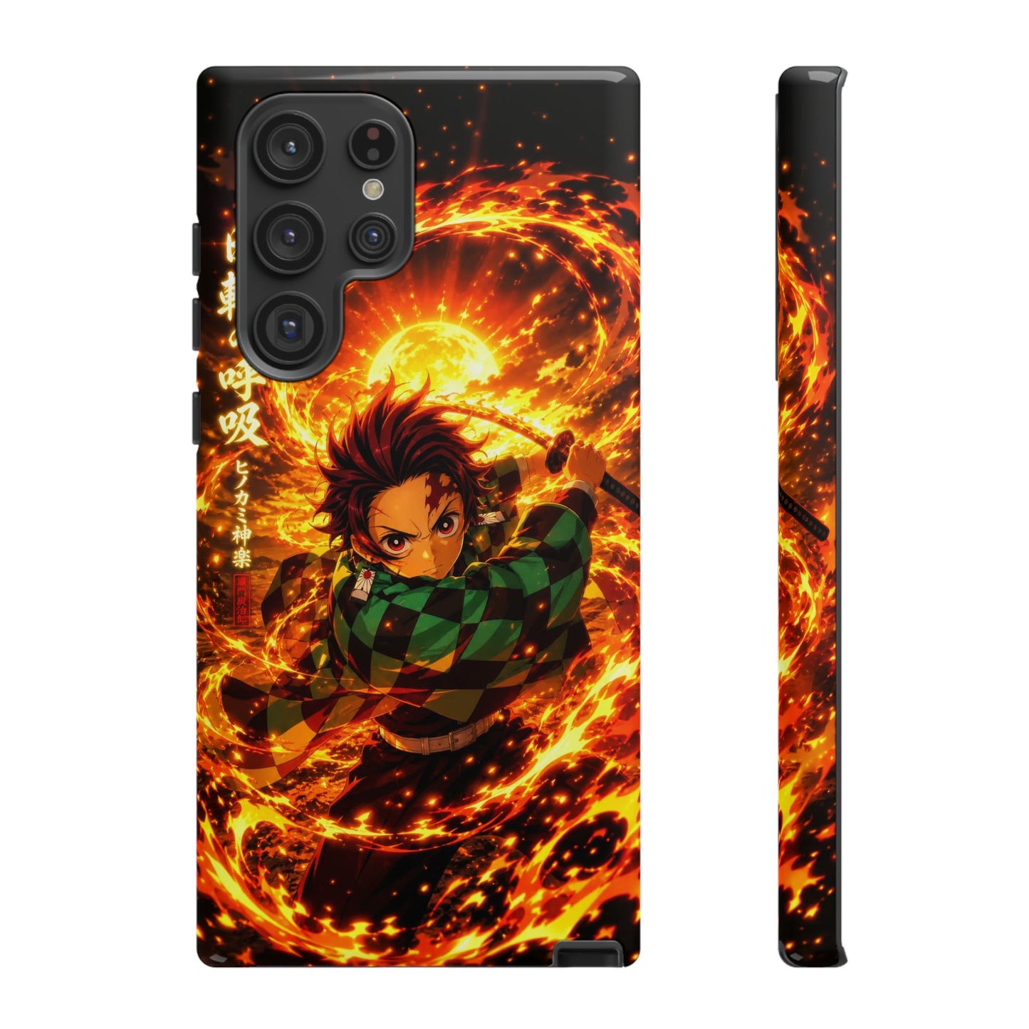 Kamado Tanjiro - Demon Slayer Anime Graphic Tough Phone Cases