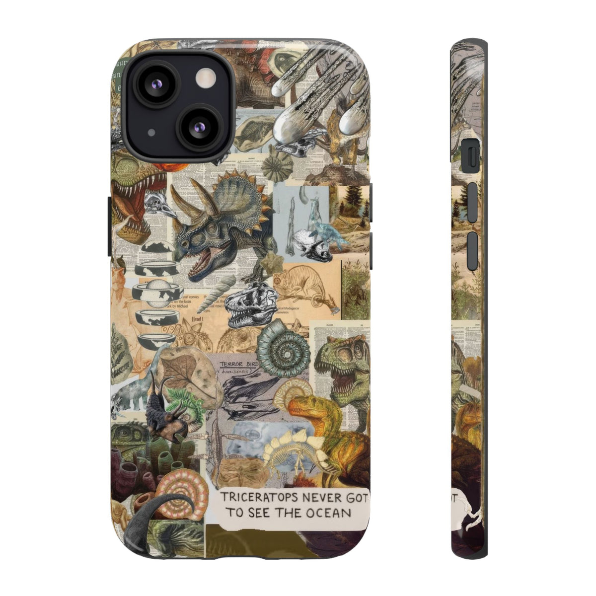 Aesthetic Dinosaur Case - Vintage Jurassic World Graphic Tough Phone Cases