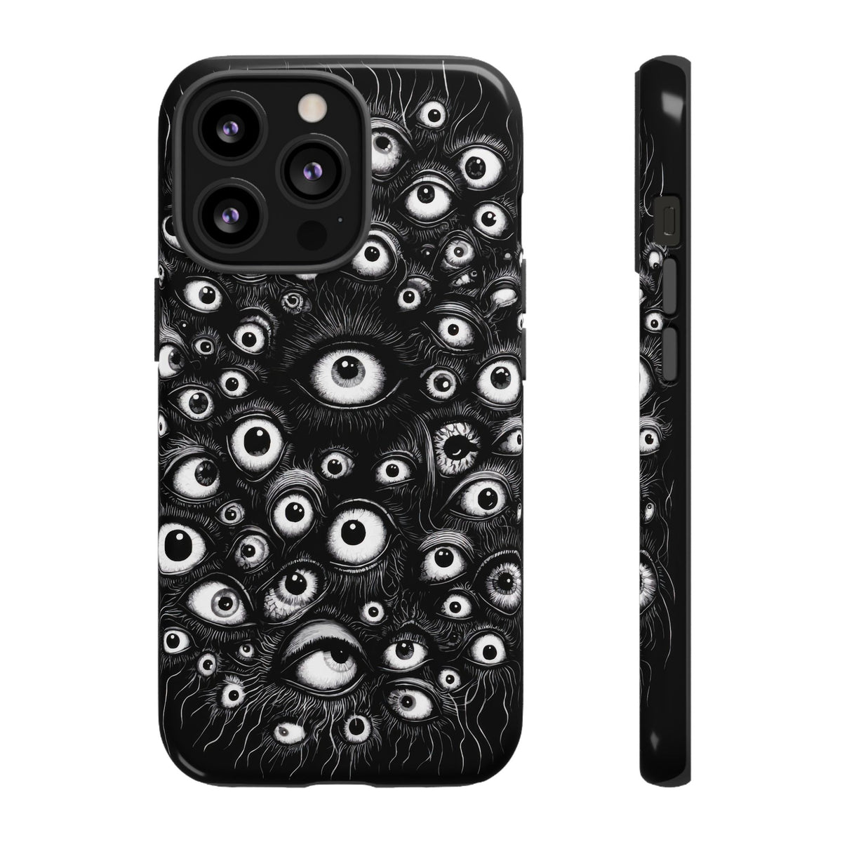The Eyes Trippy Psychedelic Graphic Tough Phone Cases