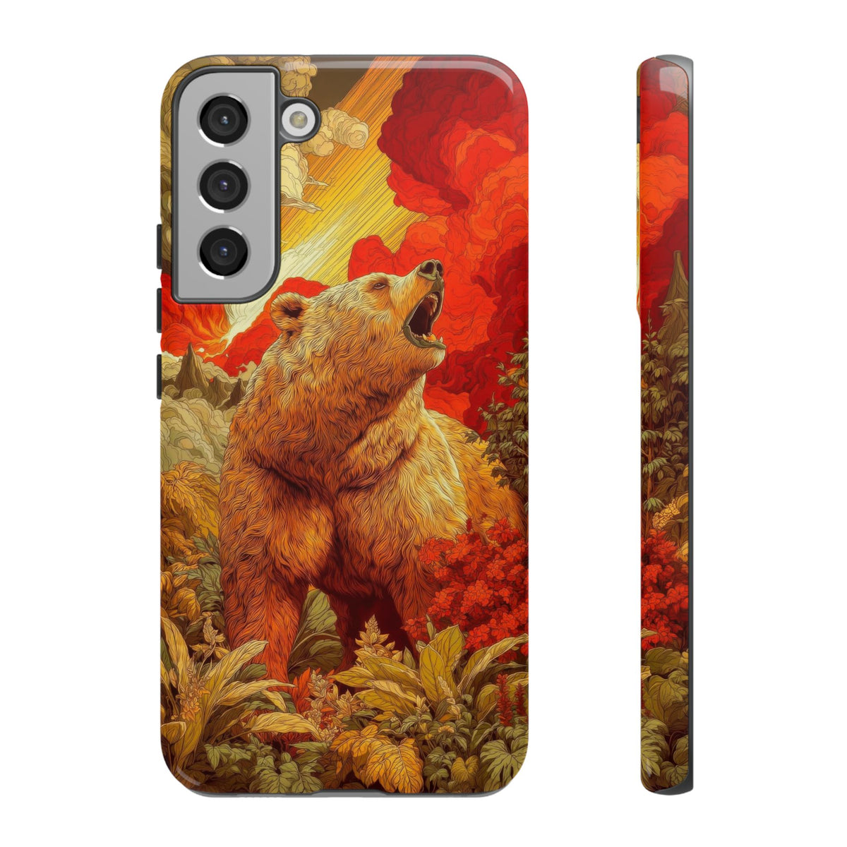 The Bear - Wild Life Series Graphic Tough Phone Cases