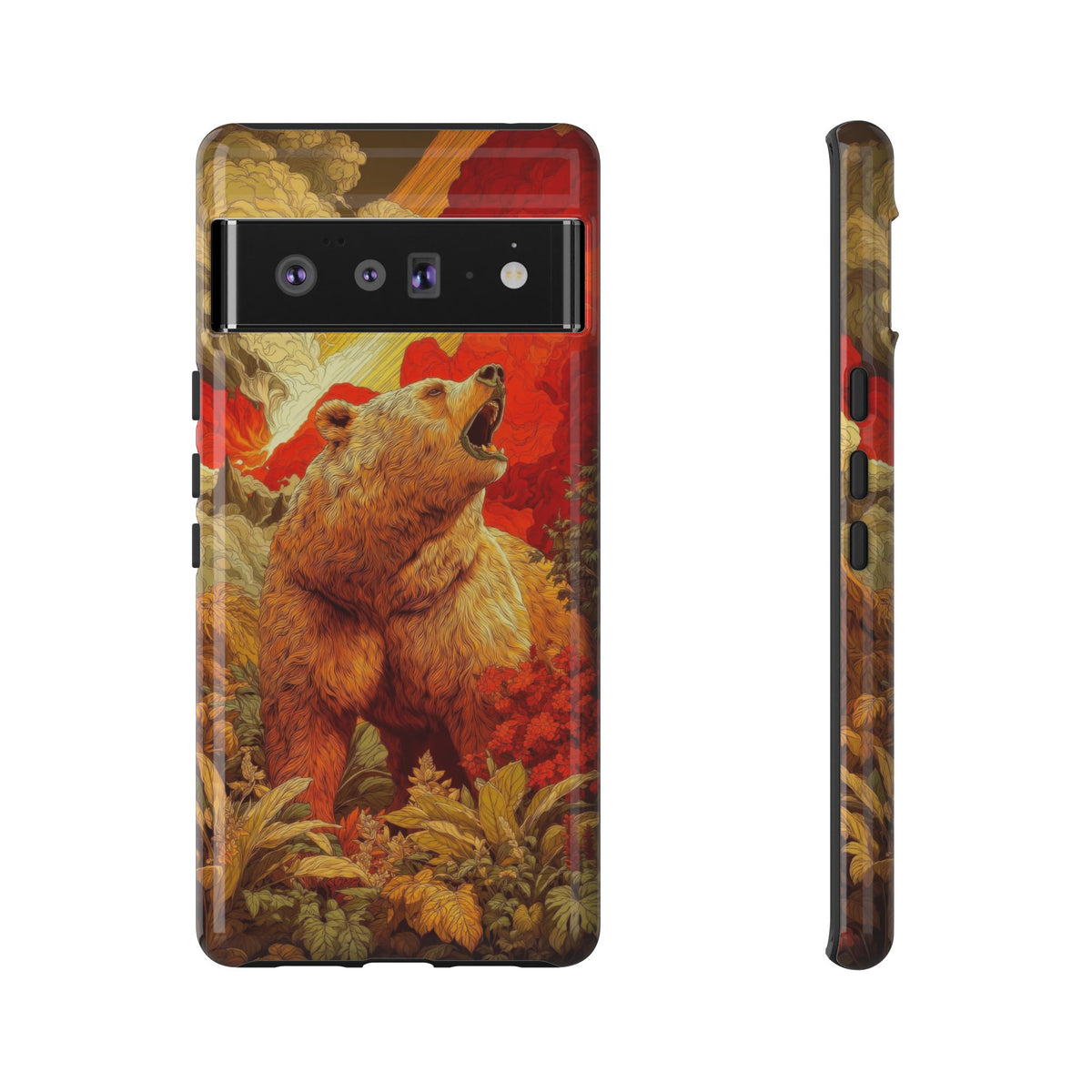 The Bear - Wild Life Series Graphic Tough Phone Cases