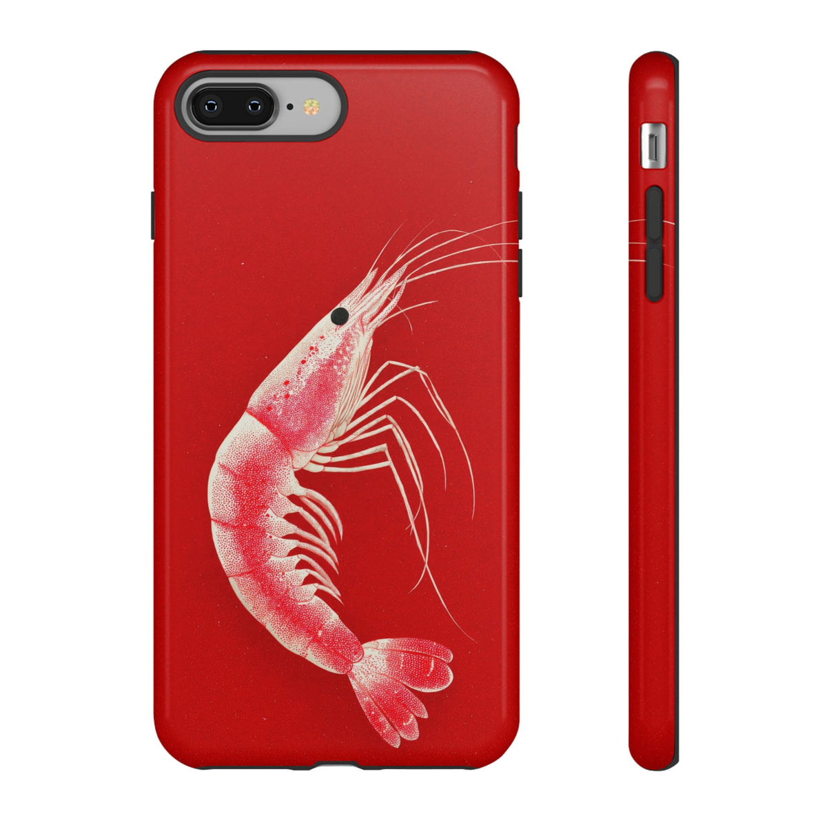 The Shrimp - Etching Style Series Graphic Tough Phone Cases