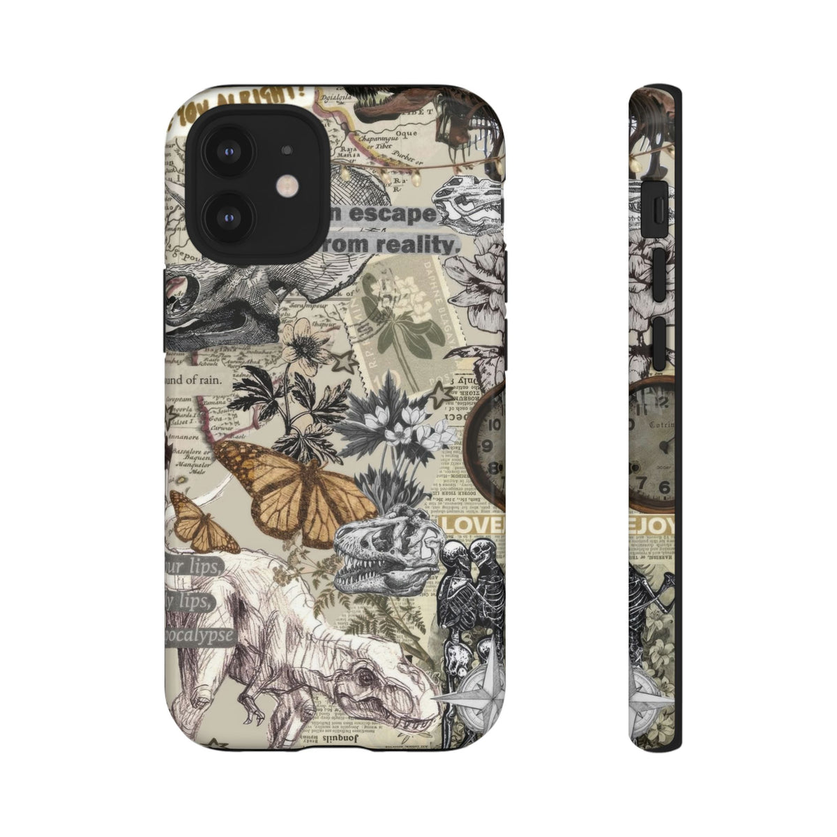 Aesthetic Dinosaur Case - Vintage Jurassic World Graphic Tough Phone Cases