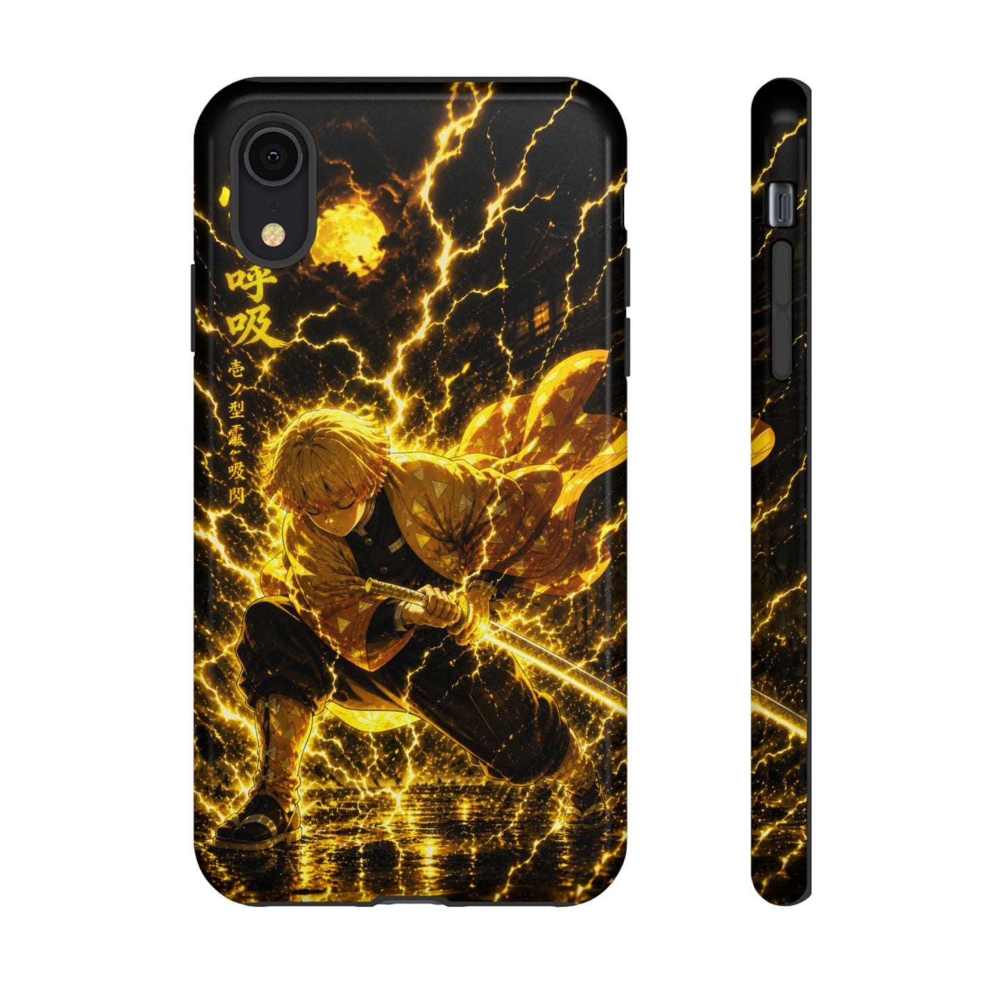 Zenitsu Agatsuma - Demon Slayer Anime Graphic Tough Phone Cases