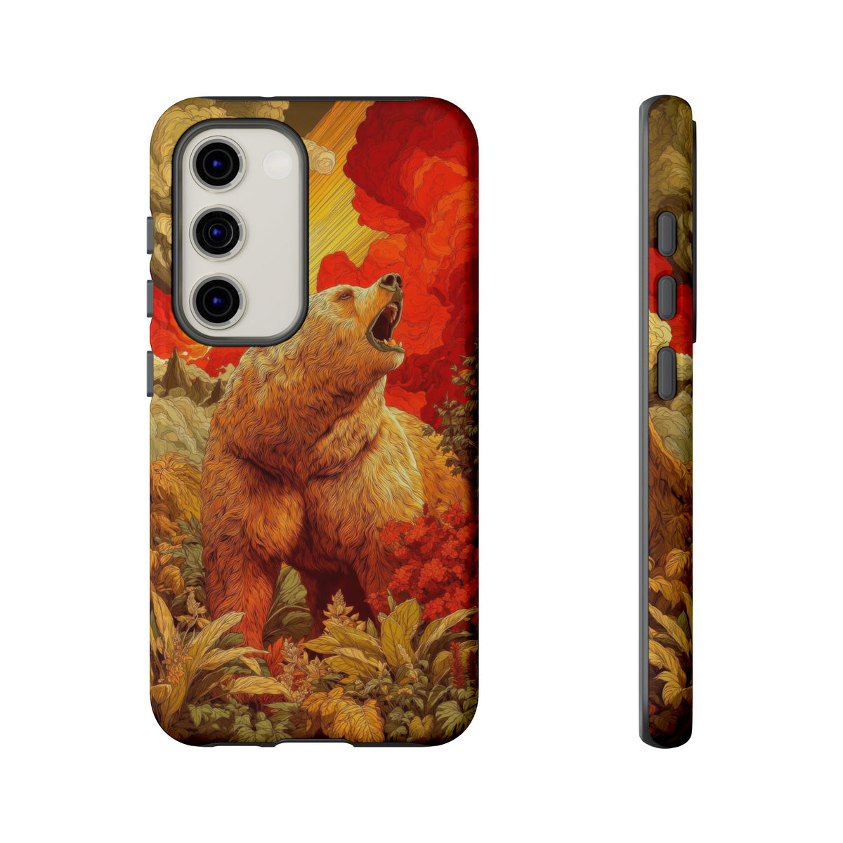 The Bear - Wild Life Series Graphic Tough Phone Cases