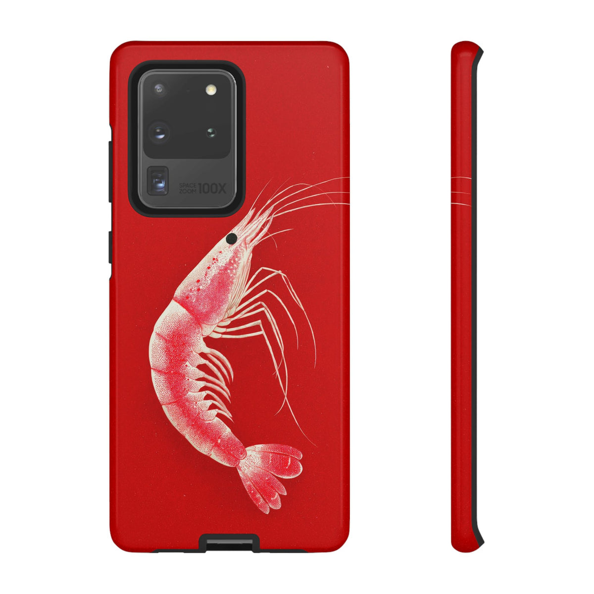 The Shrimp - Etching Style Series Graphic Tough Phone Cases